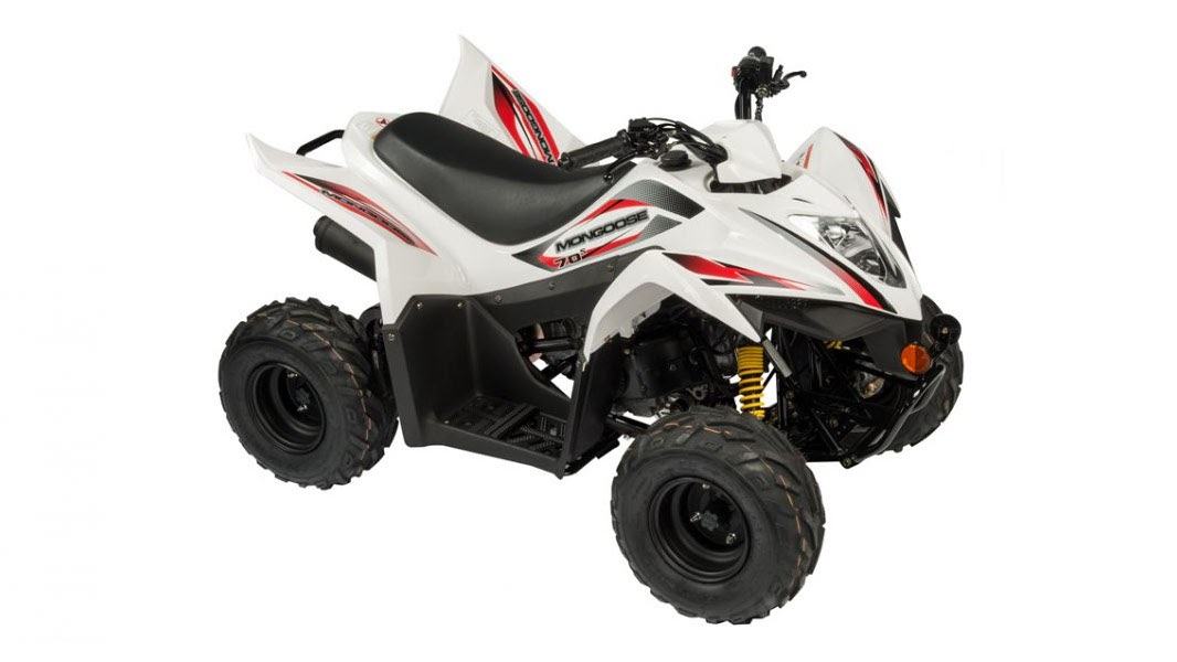 1 seat Kymco 70cc 2x4 ATV